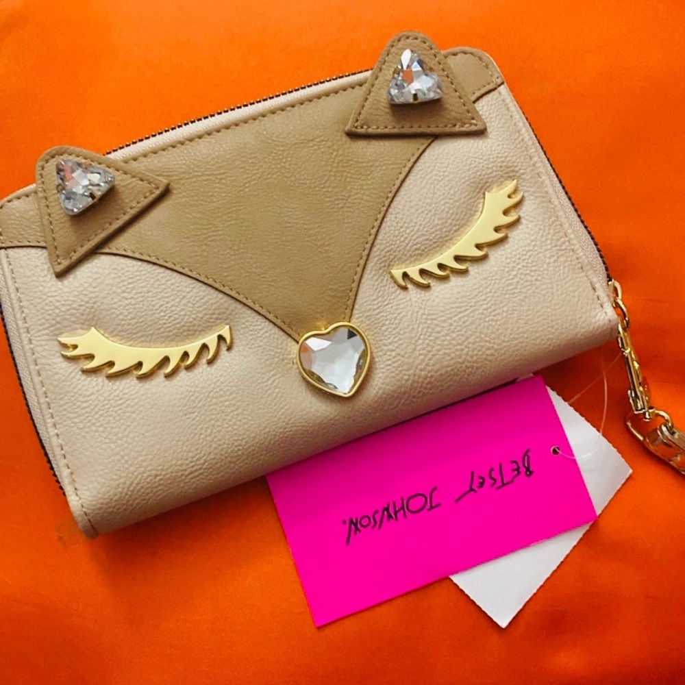 Betsey johnson fox wallet NWT